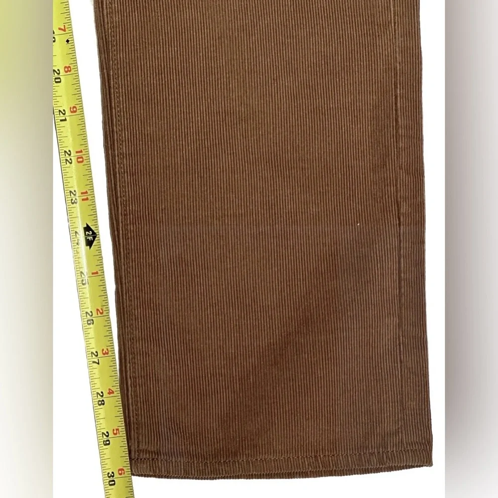 J CREW JEANS CUT CORDUROY PANTS 34 X 30 COTTON 36 SLIM FIT 5 POCKET MENS